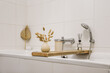 © ADDICTIVE STOCK - Bathtub with bathroom utensils