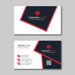 Minimal Modern Stylish Business Card Design Template