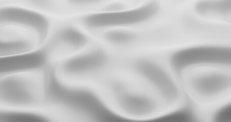 White cloth texture background. 3d rendering.	