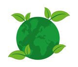 Fototapeta  - eco friendly green world