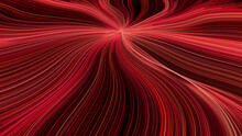 Colorful Neon Background With Red, Orange And White Stripes. 3D Render.