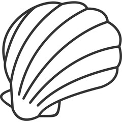 Wall Mural - Shell Icon