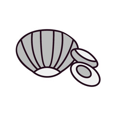 Sticker - Clam Icon