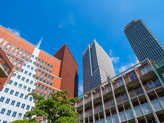 Sticker - Downtown of Rotterdam in Holland