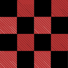 Gingham ,Scott Seamless Pattern. Texture From Rhombus,squares For Dress, Paper,clothes,tablecloth.,net, Grid.Copy Space For Your Text And Your Business.
