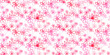Leinwandbild Motiv Watercolor daisy flower raster seamless pattern