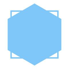 colorful geometric frame