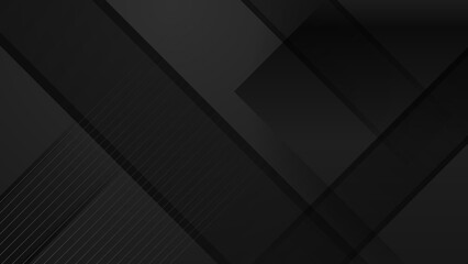 abstract black background. vector abstract graphic design banner pattern background template.