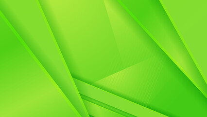 Abstract green background. Vector abstract graphic design banner pattern background template.