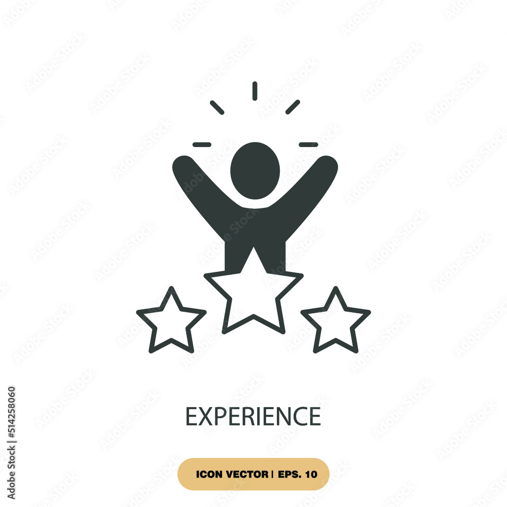 experience icons symbol vector elements for infographic web Stock ...