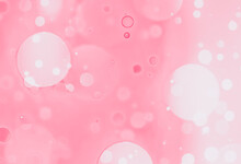 Beautiful Abstract Close Up Pink Soap Bubbles On White Background, Pink Bubble Texture, White Glitter, Love Theme, Love Wallpaper, Sweet Celebrations, 