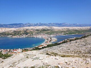 Canvas Print - Île de Pag, Croatie	