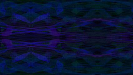 Canvas Print - Abstract glitch art background image.