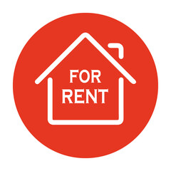 Poster - for rent sign
