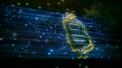 Cryto currency digital money data connect