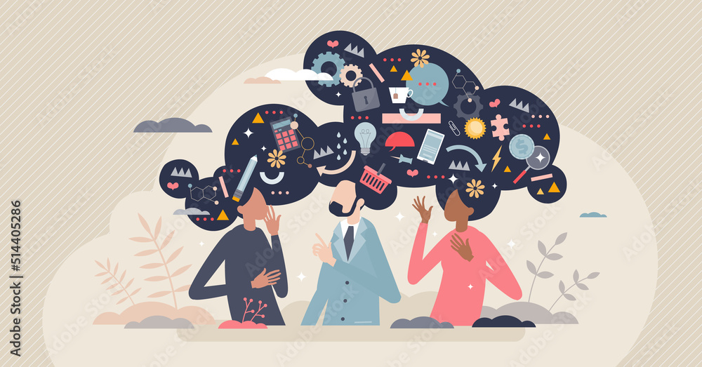 Social psychology study as society mental health research tiny
