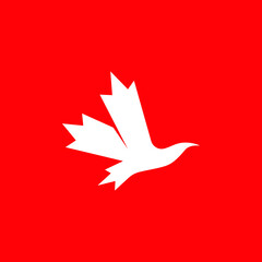 Canvas Print - Canada Bird Logo