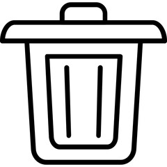 Sticker - Dustbin Icon