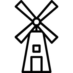 Poster - Windmill Icon