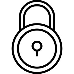 Poster - Lock Icon