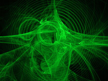 Green Fractal Image