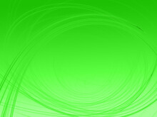 Fractal Image On Gradient Green Background