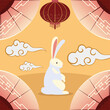 rabbit chinese moon festival