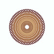 © Albertus - Circular Art Pattern. Ornamental, Decoration Symbol - Vector.