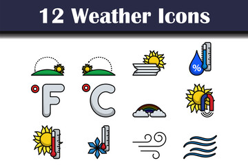 Sticker - Weather Icon Set