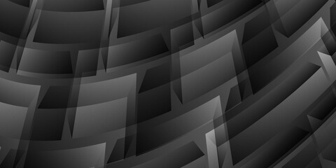 Abstract black background, geometry background