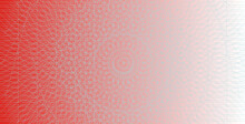 Abstrakcyjne Tło Czerwone W  Wzory Geometryczne Rozeta. Delikatne Wzory