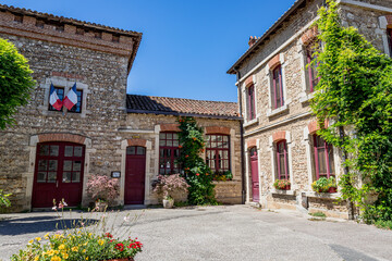 Canvas Print - La cité médiévale de Pérouge
