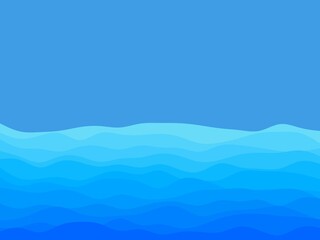  blue water background