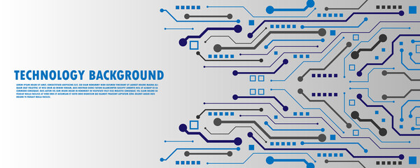 future technology abstract geometric network cable circuit board layout connection digital data background EP.2