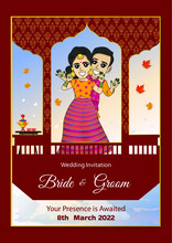 Indian Wedding & Engagement Card