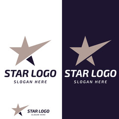 Wall Mural - star logo.star logo for business and company.with modern vector illustration concept.