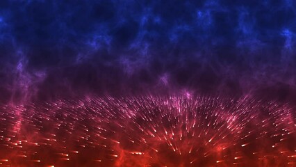 Wall Mural - lighting graphic moving abstract background