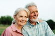 © Lumos sp - woman man outdoor senior couple happy lifestyle retirement together smiling love fun elderly active vitality nature mature portrait
