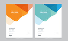 Cover Design For Annual Report And Business Catalog, Magazine, Flyer Or Booklet. Brochure Template Layout. A4 Cover Vector EPS-10