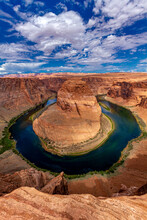 Horseshoe Bend On The Colorado River In Page Arizona USA
