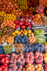 Wall Mural - Fruits Market. Healthy natural food concept