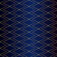 Aufkleber - Geometric background abstract gold luxury color vector print. Cristmass design seamless pattern of gold metal grid, rectangle. Luxury creative backdrop  for invite, gift certificate, vip card