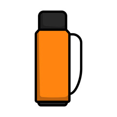 Wall Mural - Alpinist Vacuum Flask Icon