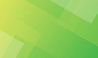 Abstract  green geometric shape futuristic background.