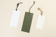© Nana_studio - Different tags with space for text on light background Formats