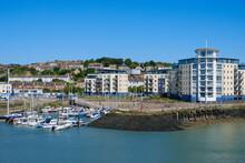 Waterfront Properties By The Harbour In Newhaven, East Sussex, England
