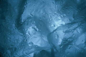 Aufkleber - Beautiful abstract drops light pastel drop. Background pattern for design. Macro photography view.