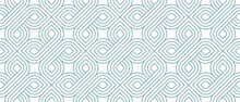 Geometric Seamless Pattern, Vector Trendy Vintage Tiling Endless Background, Geometrical Decorative Grid.