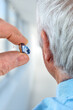 © JPC-PROD - Hearing aid in a senior man