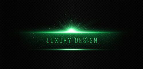 Wall Mural - abstract shine banner with twinkle star. luxury element with sparkles particles. luminous design for